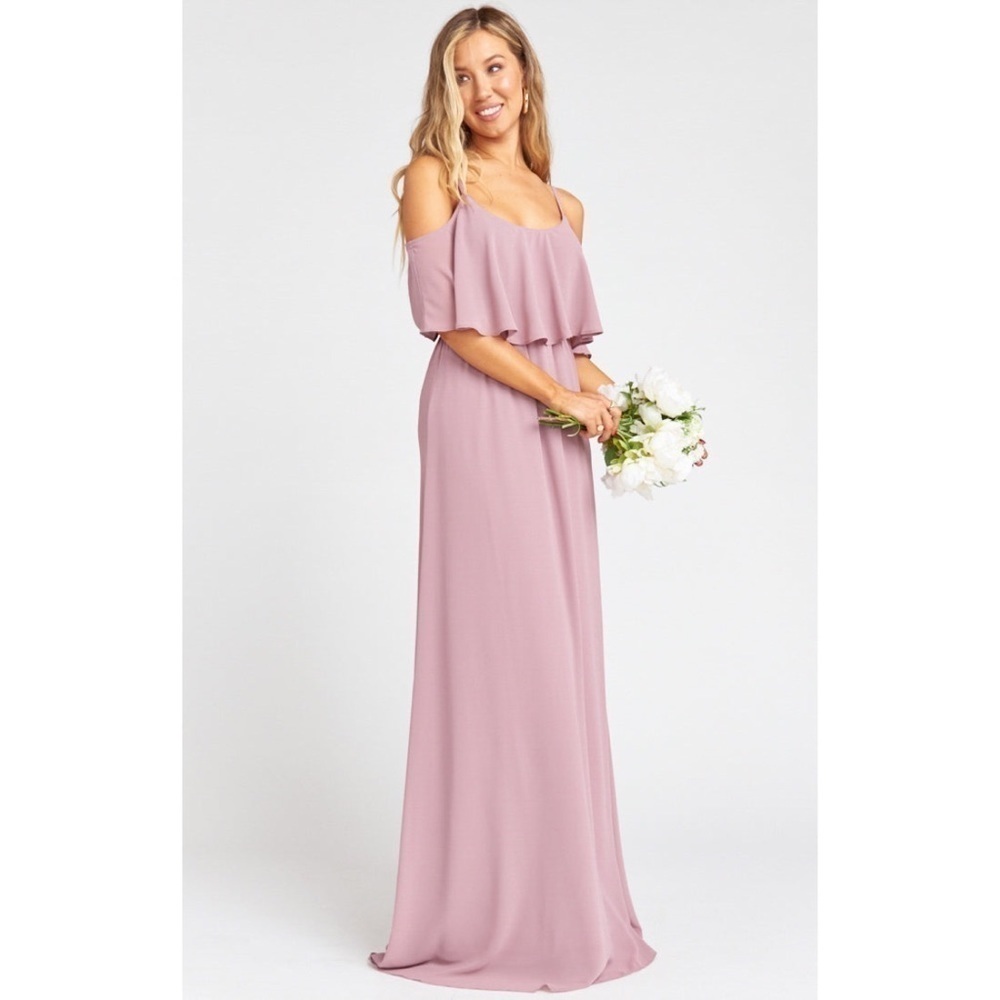 Show Me Your Mumu Caitlin Ruffle Maxi Dress